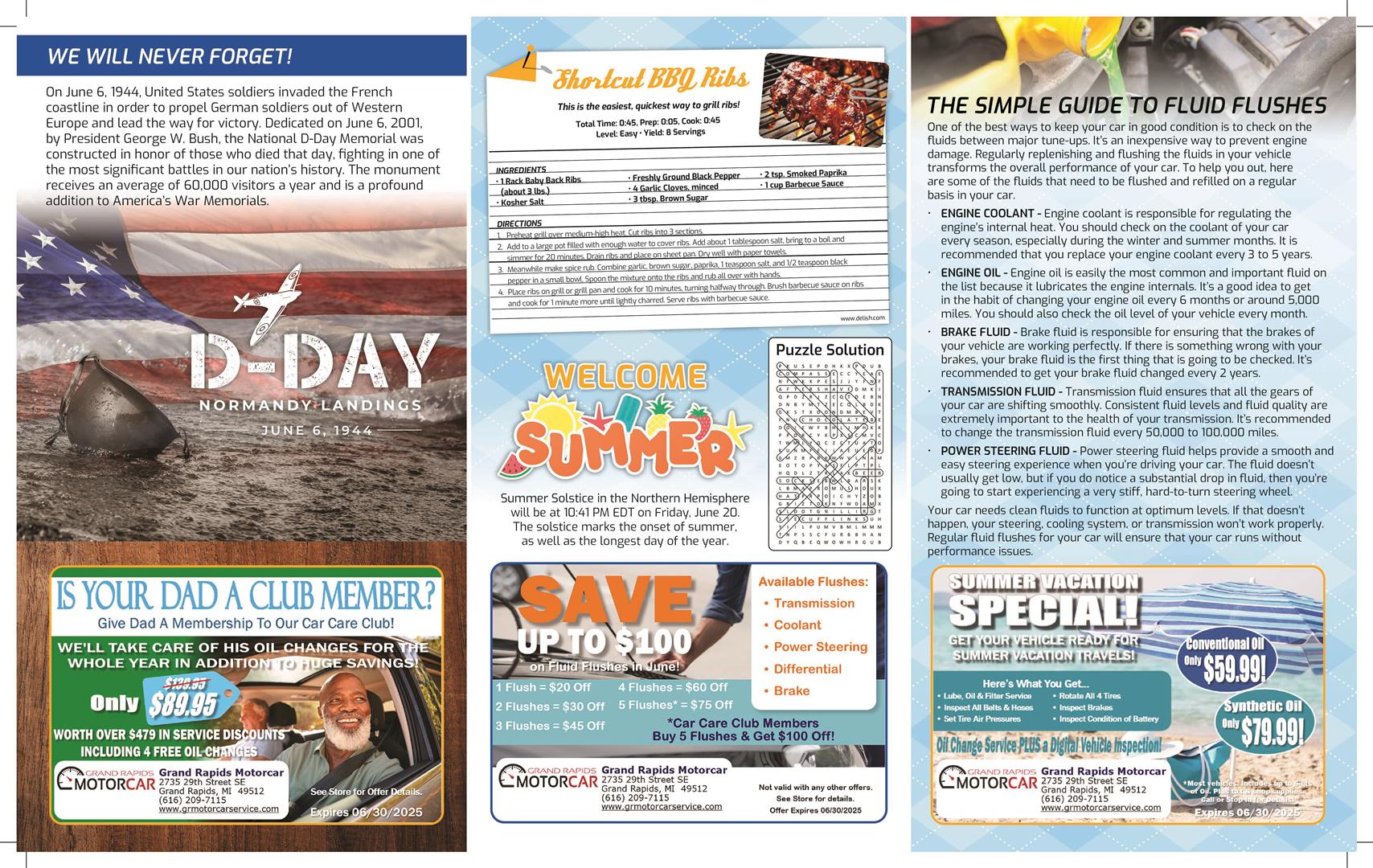 November Newsletter Part 2 | Grand Rapids Motorcar